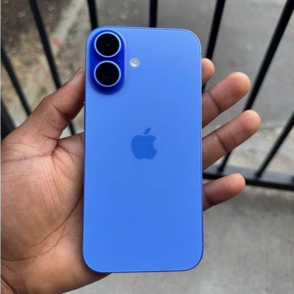Apple Vibrant Blue Smartphone